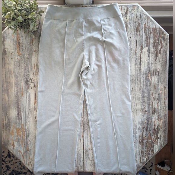 Athleta Eastbound Wide Pant Coastal Gray Women's 14 - Picture 7 of 8